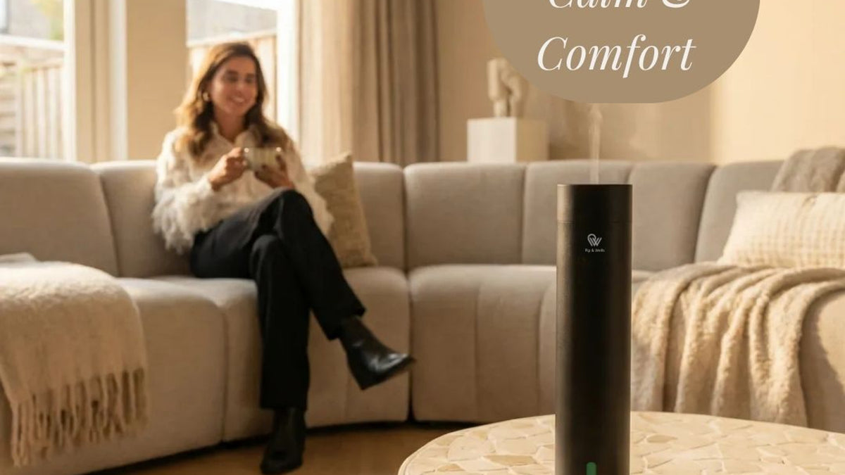 Lugn kvällsinteriör med en Pure One diffusor