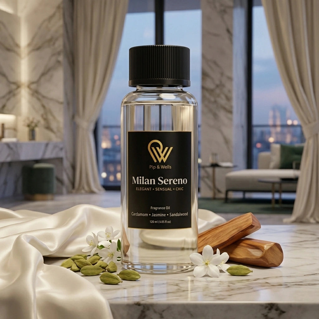 Milan Sereno hotell doftolja 120 ml - Pip & Wells