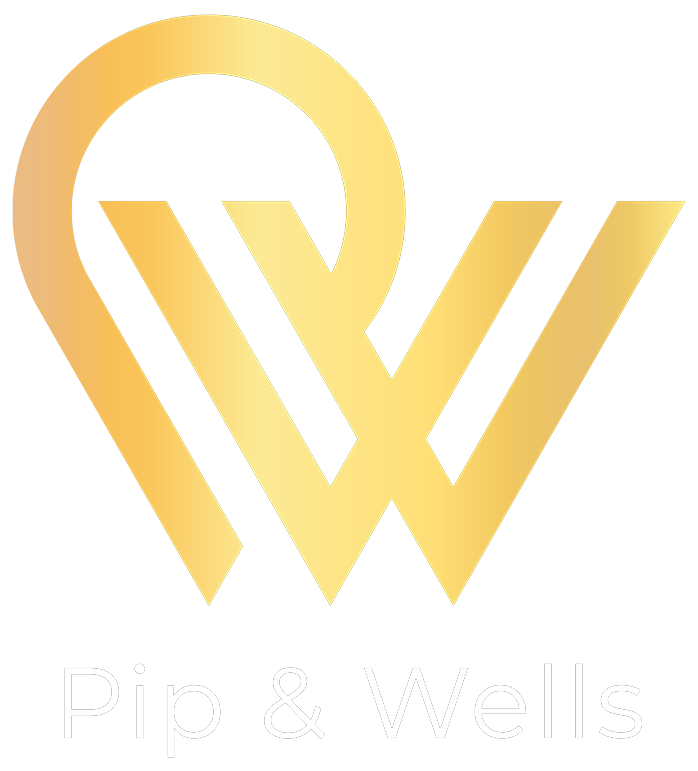 Pip & Wells logotyp